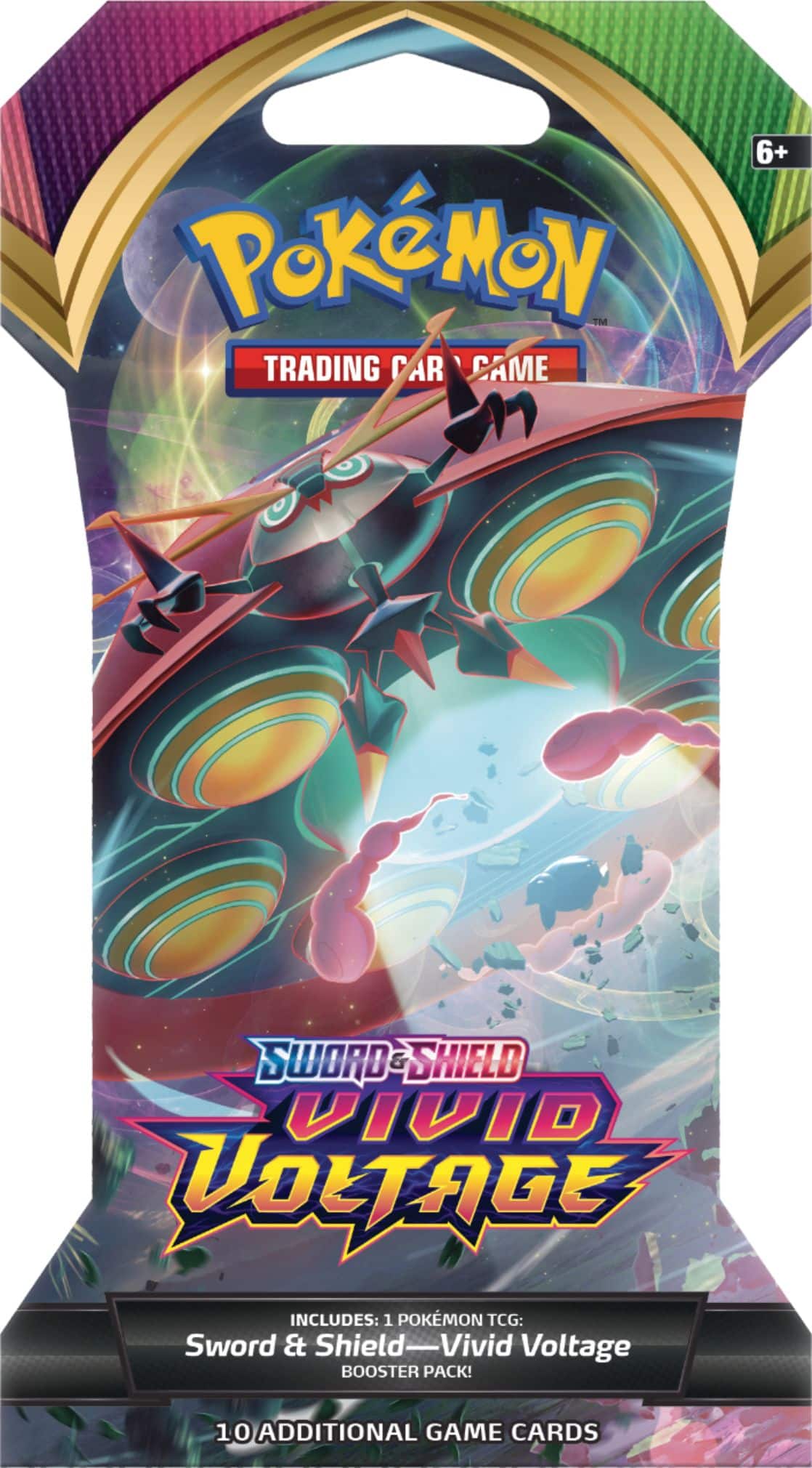 Alt View 11. Pokémon - Trading Card Game: Sword & Shield—Vivid Voltage Sleeved Booster.