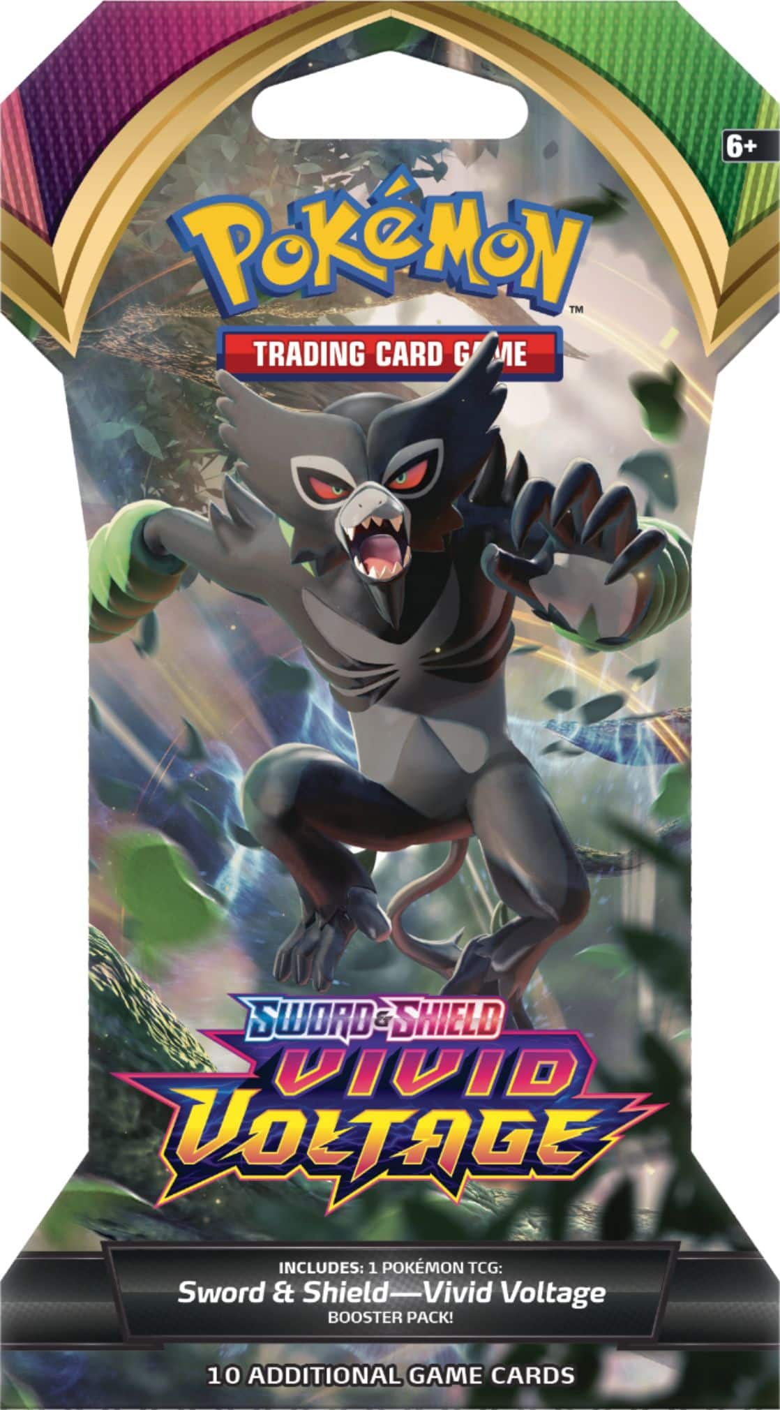 Alt View 12. Pokémon - Trading Card Game: Sword & Shield—Vivid Voltage Sleeved Booster.