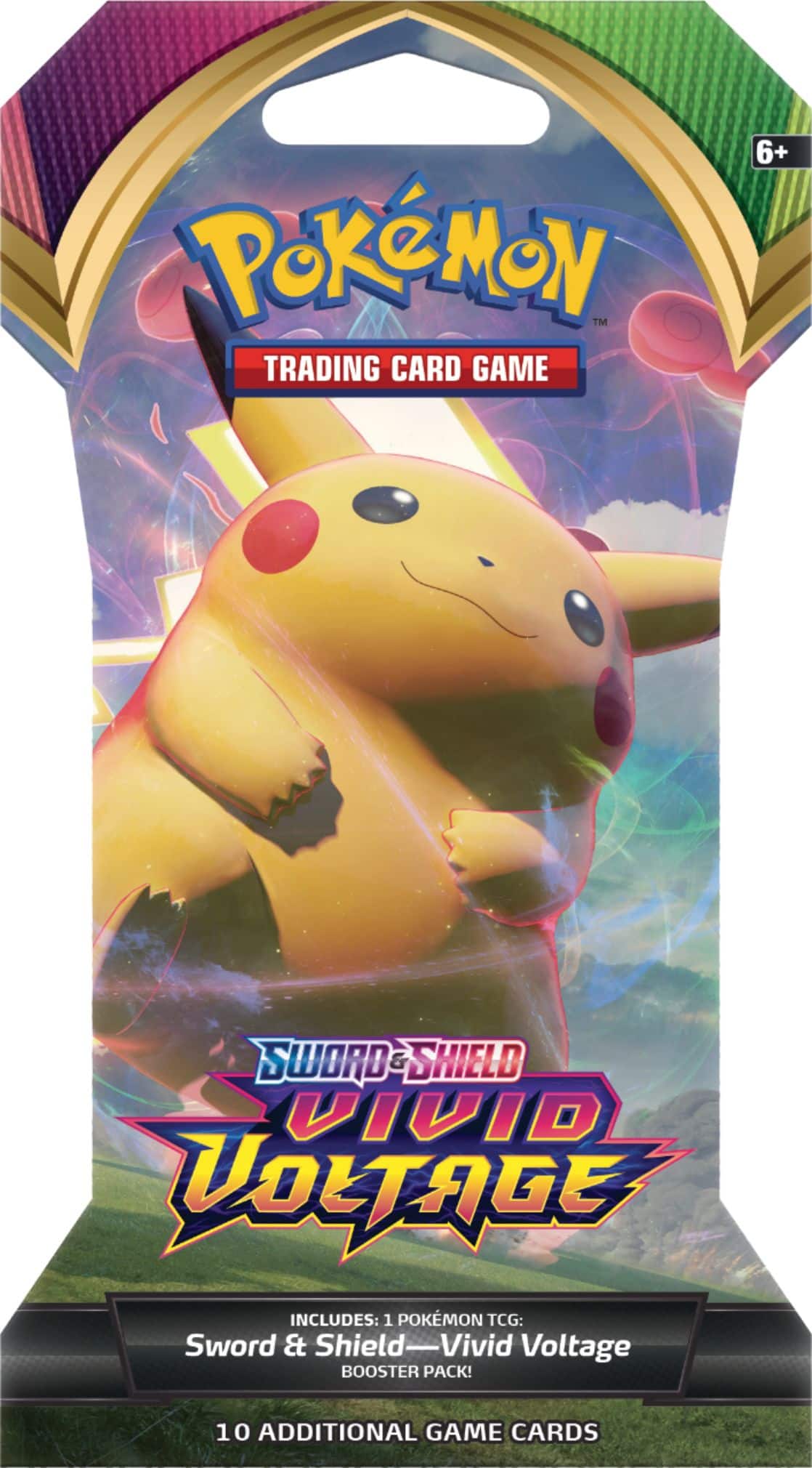 Alt View 13. Pokémon - Trading Card Game: Sword & Shield—Vivid Voltage Sleeved Booster.