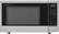 Front. Sharp - Carousel 1.1 Cu. Ft. Microwave with Amazon Alexa - Stainless Steel.