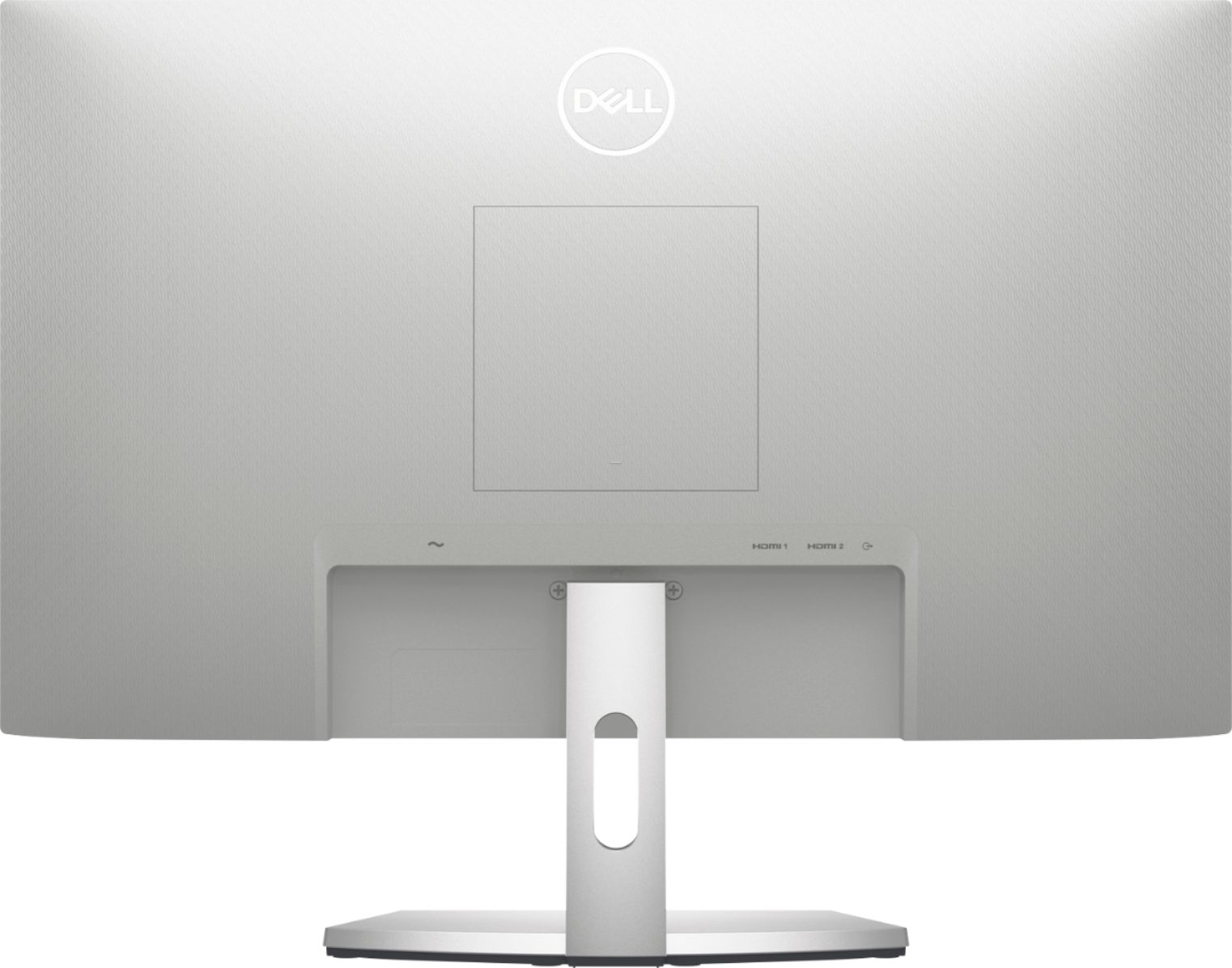 Back View: Dell - Geek Squad Certified Refurbished 23.8" IPS LED FHD FreeSync Monitor - Silver