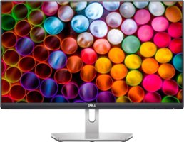 Dell - Geek Squad Certified Refurbished 23.8" IPS LED FHD FreeSync Monitor - Silver - Front_Zoom