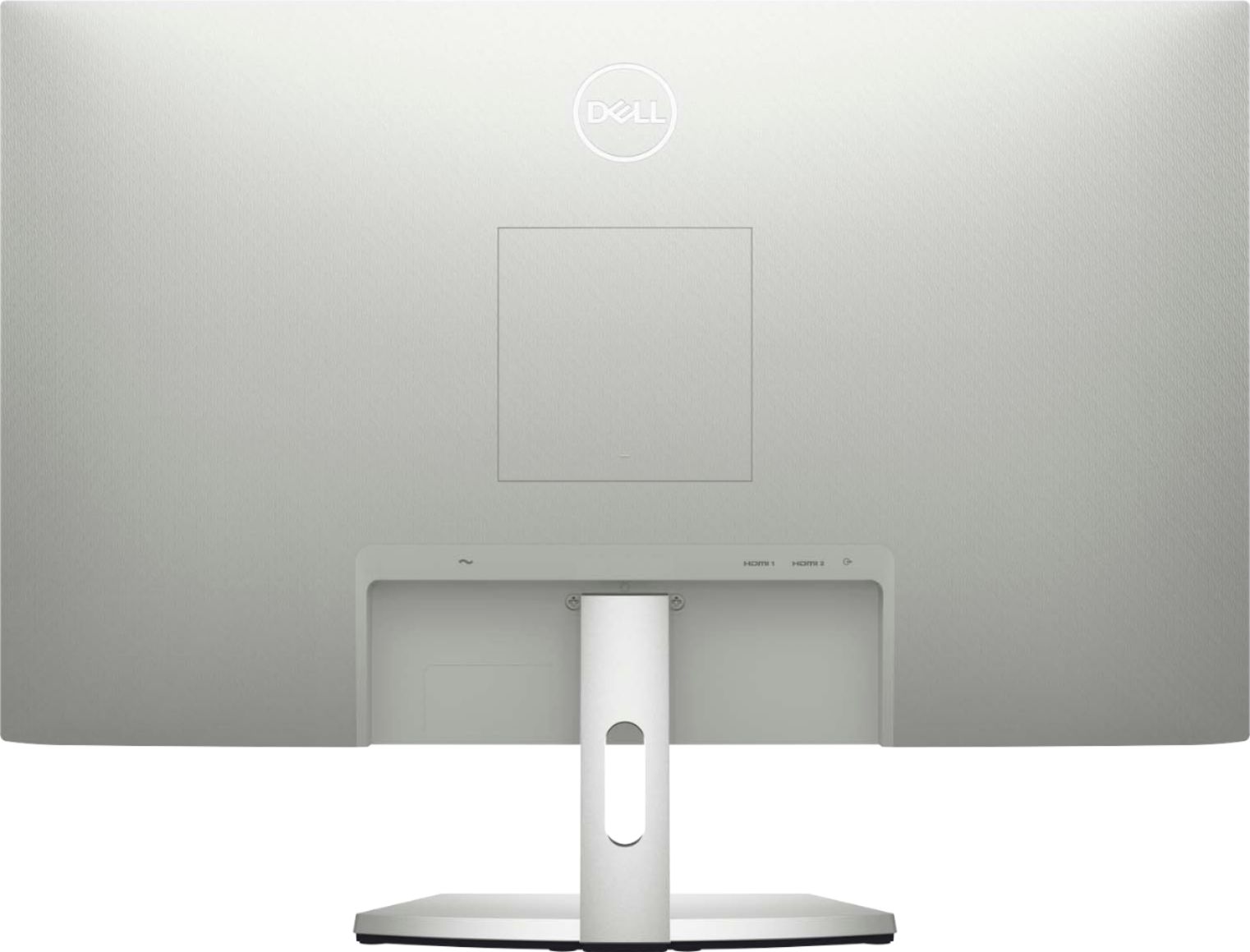 Back View: Dell - Geek Squad Certified Refurbished 27" IPS LED FHD FreeSync Monitor - Silver