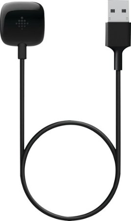 Fitbit - Sense & Versa 3 Charging Cable - Black