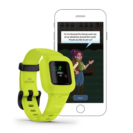 Garmin USA vivofit jr. 3 Kids Fitness Activity Tracker Digi Camo 010