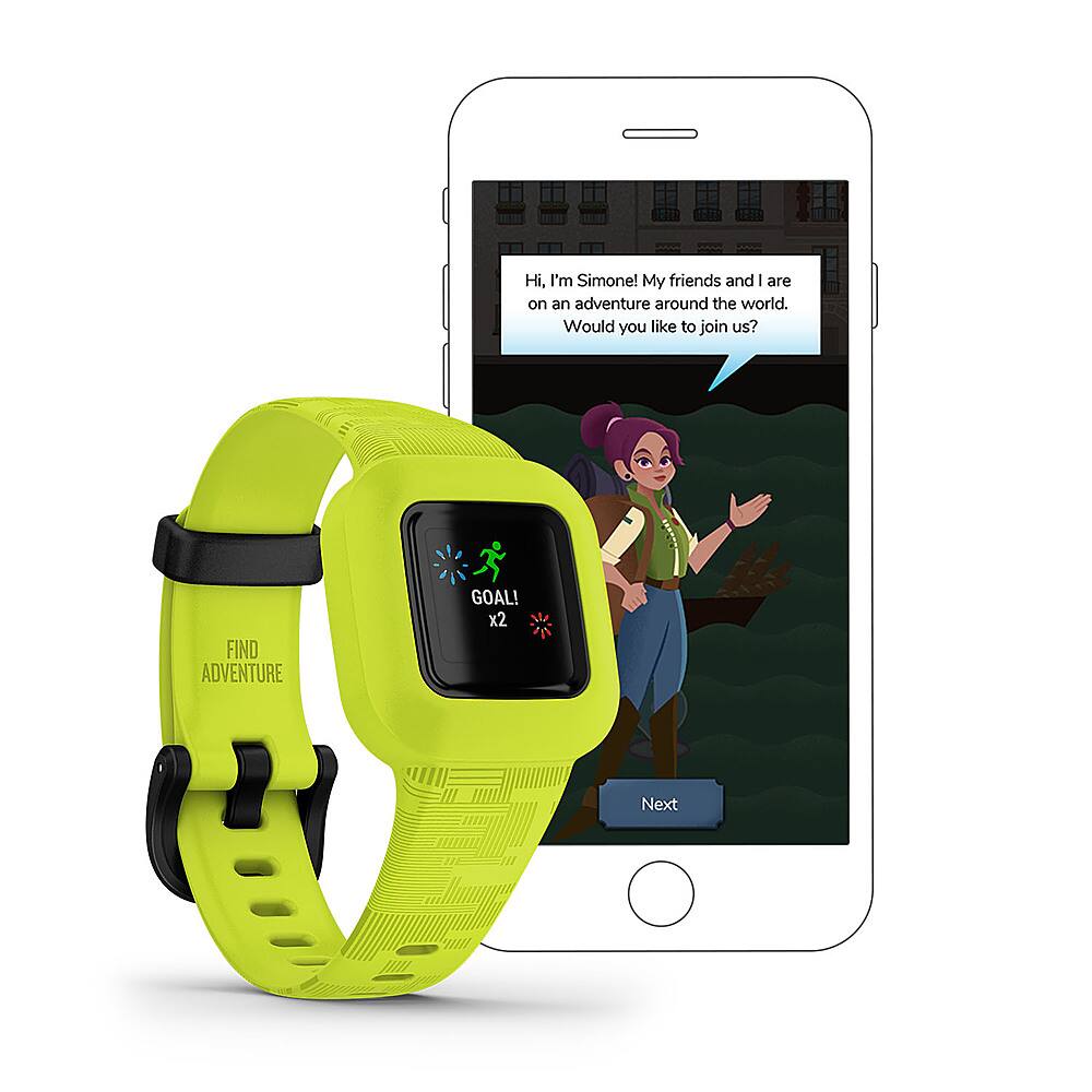 Angle. Garmin - vivofit jr. 3 Kids Fitness Activity Tracker - Digi Camo.