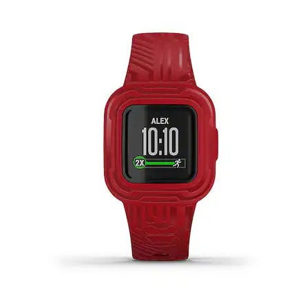 Front. Garmin - vivofit jr. 3 Kids Fitness Activity Tracker - Marvel Iron Man.