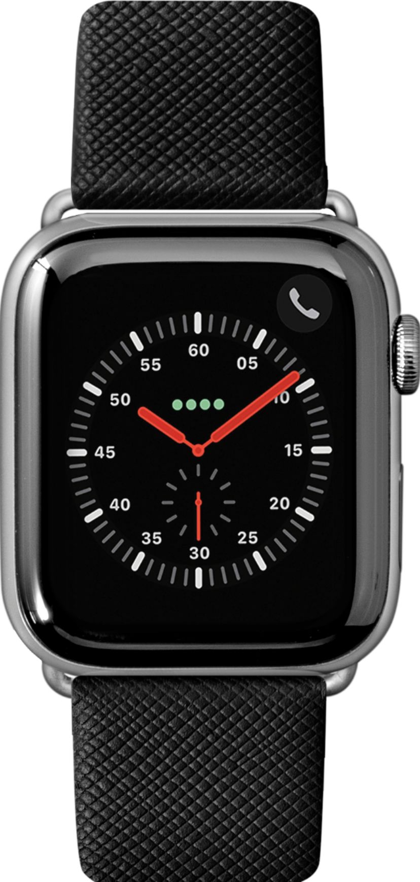 Best Buy: LAUT Prestige Band for Apple Watch 42mm, 44mm and Series 7, 45mm  Black 54297BCW