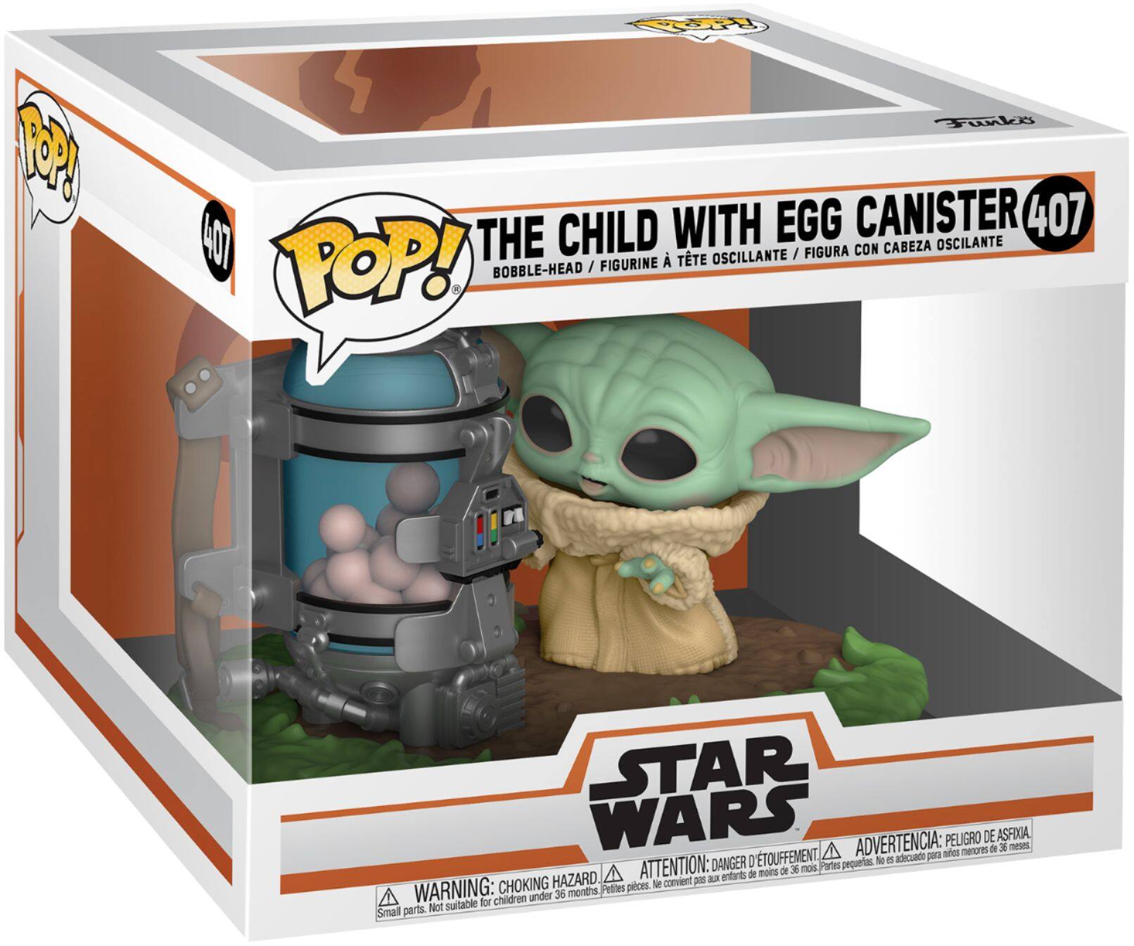 Best Buy: Funko POP! Deluxe: The Mandalorian Child w/Egg Canister