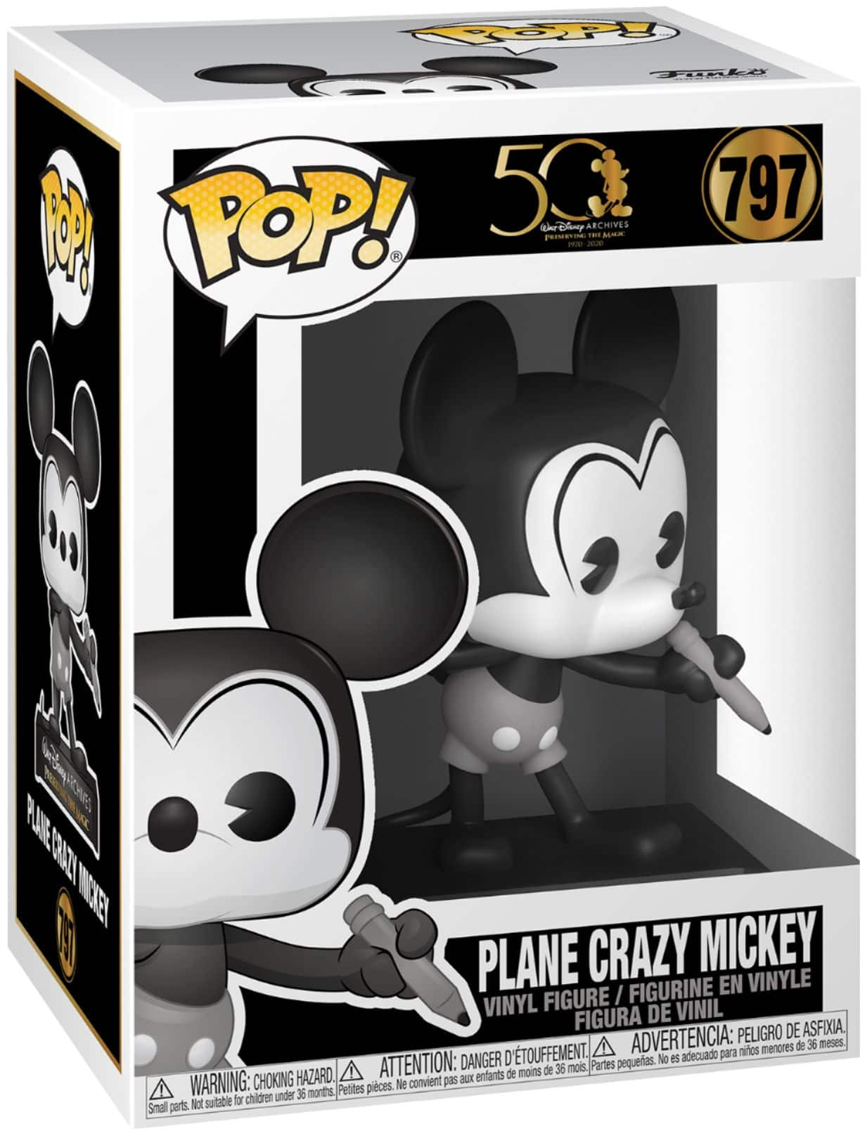 Best Buy: Funko POP Disney: Archives- Plane Crazy Mickey 49889