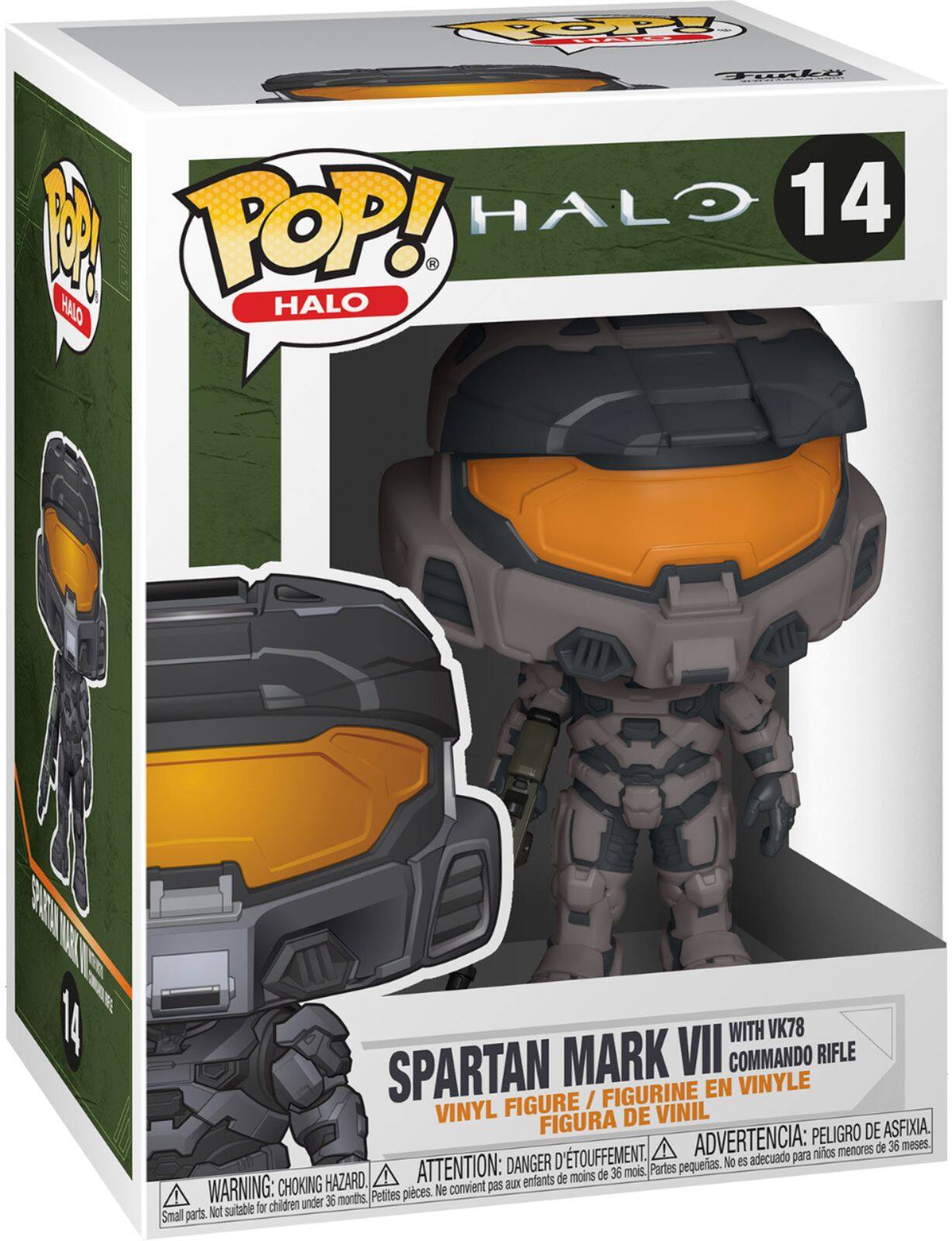 Alt View 12. Funko - POP! Games: Halo Infinite - Spartan Mark VII w/VK78.