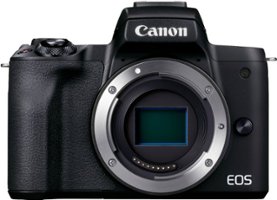 Canon - EOS M50 Mark II Mirrorless Camera (Body Only) - Front_Zoom