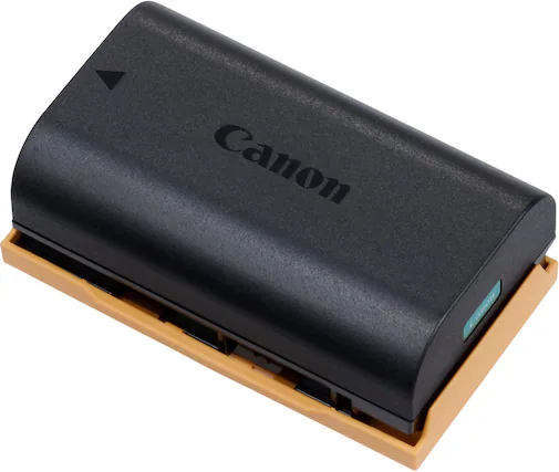 Front. Canon - Rechargable Lithium-Ion Battery Pack for Canon LP-EL - Black.