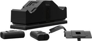 PowerA - Dual Charging Station for Xbox Series X|S and Xbox One - Black - Front_Zoom