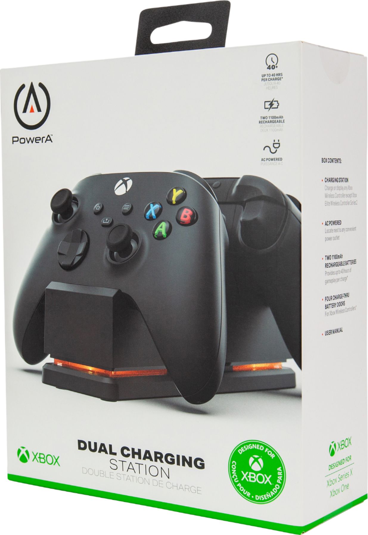 Best Buy: PowerA Dual Charging Station for Xbox Series X|S and Xbox One  Black 1519296-01