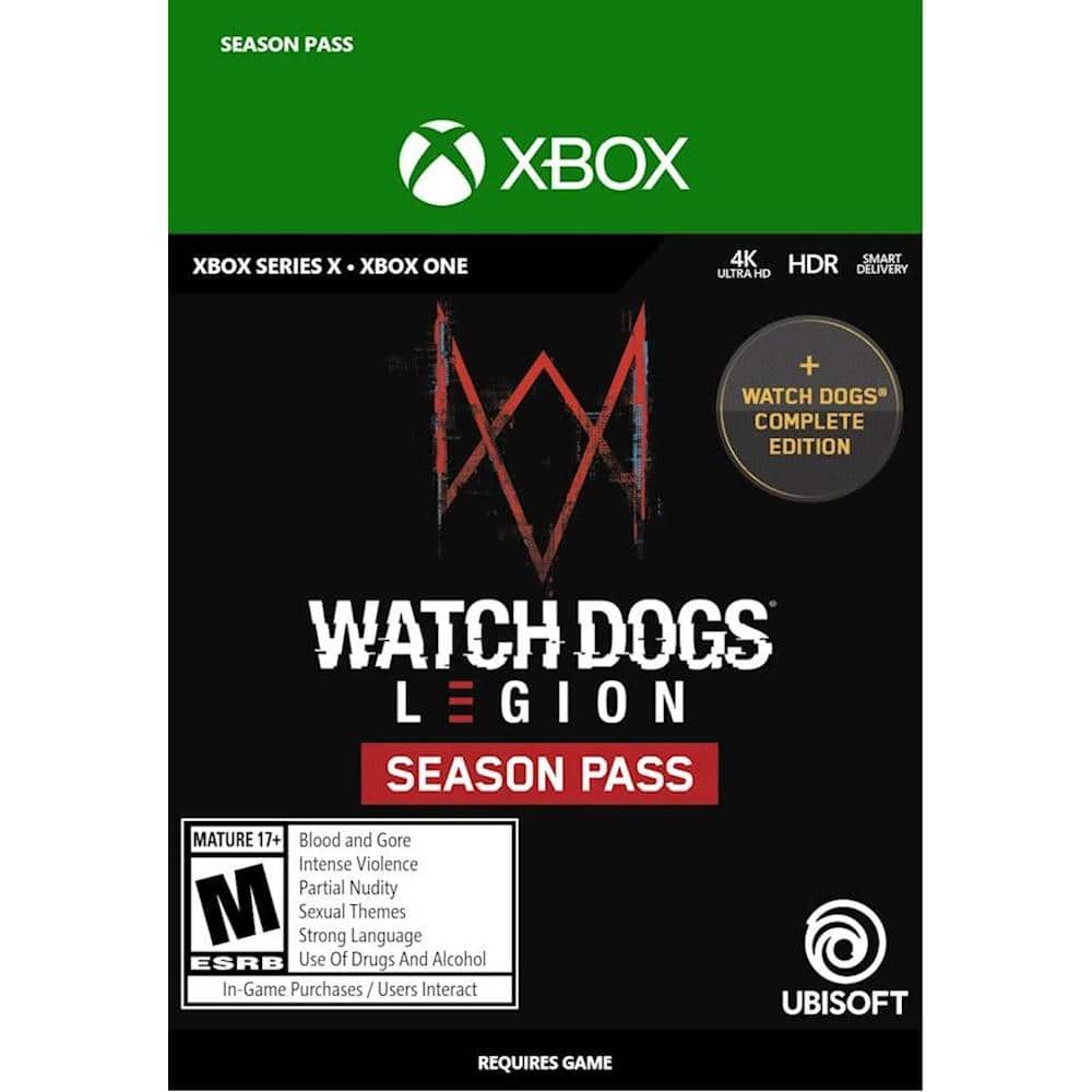 Front. Ubisoft - Watch Dogs: Legion Season Pass.