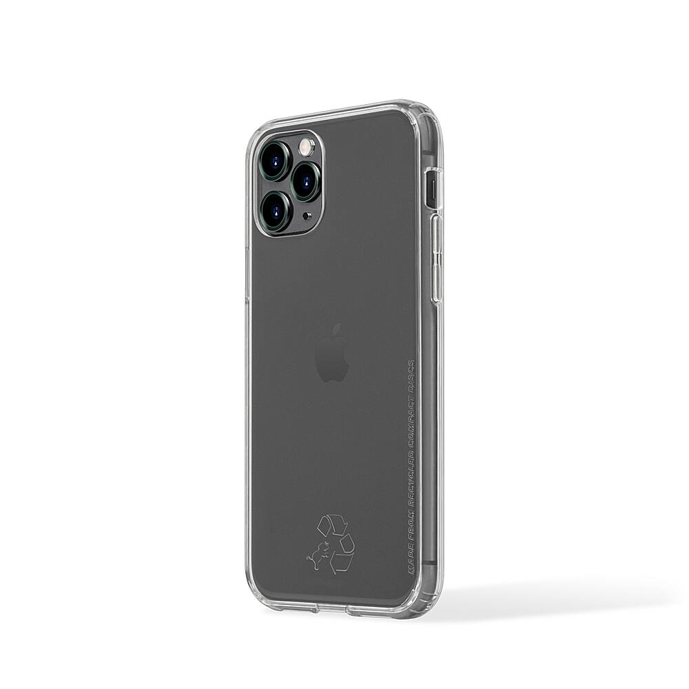 Angle View: Nimble - Disc Soft Shell Case for Apple iPhone 11 Pro - Clear