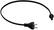 Front. Sonos - Short Straight Power Cable for Five, Beam, and Amp - Black.