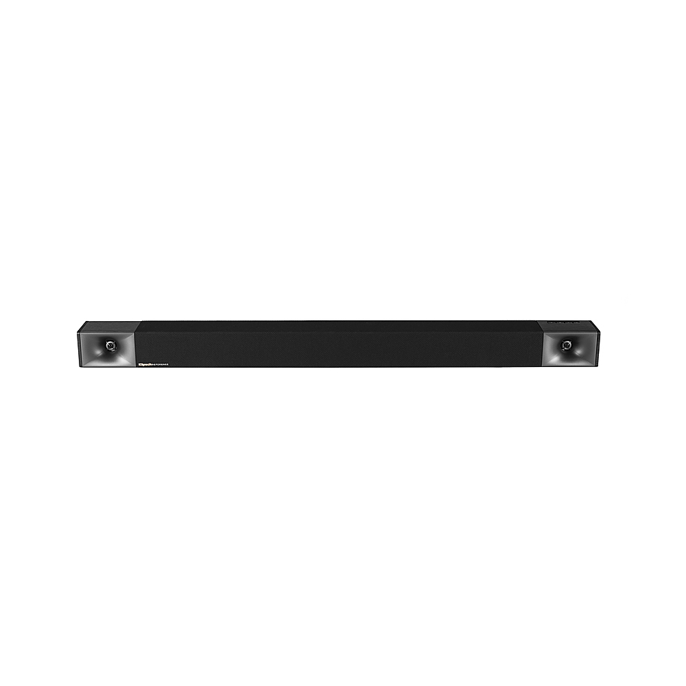Angle View: Klipsch - Cinema 400 2.1 Sound Bar System with Wireless Pre-Paired 8" Subwoofer - Black