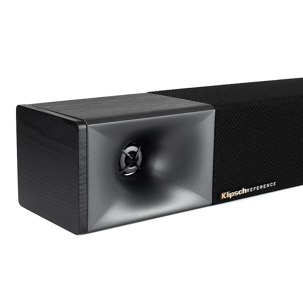 Alt View 12. Klipsch - Cinema 400 2.1 Sound Bar System with Wireless Pre-Paired 8" Subwoofer - Black.
