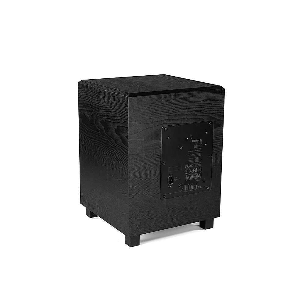 Alt View 16. Klipsch - Cinema 400 2.1 Sound Bar System with Wireless Pre-Paired 8" Subwoofer - Black.