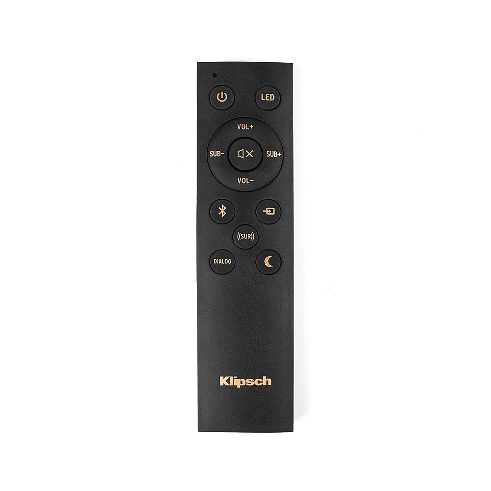 Alt View 18. Klipsch - Cinema 400 2.1 Sound Bar System with Wireless Pre-Paired 8" Subwoofer - Black.