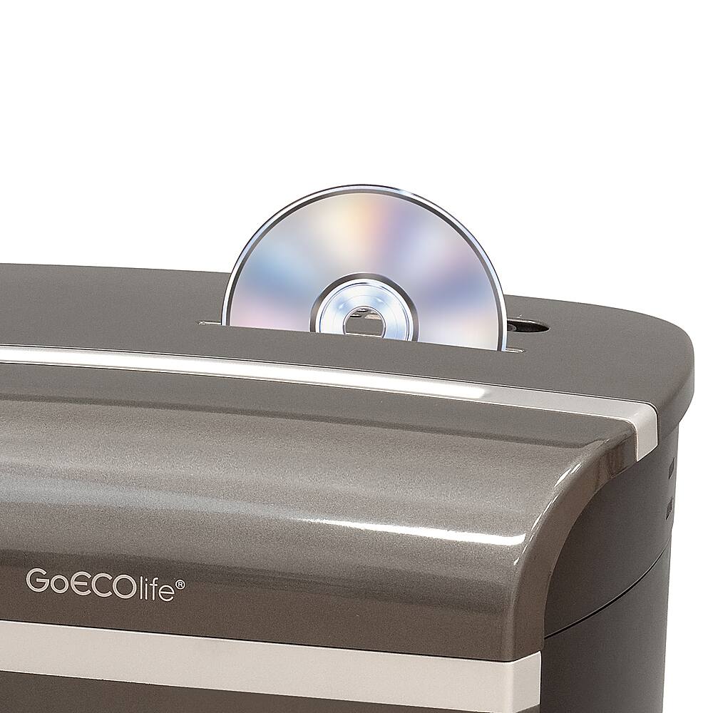 Best Buy GoECOlife Platinum Series 16Sheet Crosscut Shredder Gray