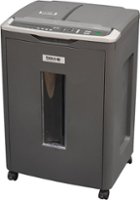 BOXIS Autoshred 350-Sheet Autofeed Microcut Shredder - Gray - Front_Zoom