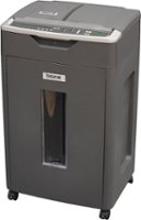 BOXIS Autoshred 700-Sheet Autofeed Microcut Shredder - Gray - Front_Zoom