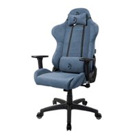 Arozzi - Torretta Premium Soft Fabric Ergonomic Gaming Chair - Blue - Alt_View_Zoom_11