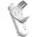 Alt View 12. Accell - Power Wall Charger with Holder for Amazon Echo Dot 3rd Gen and 2 USB-A Charging Ports - White.