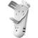 Alt View 13. Accell - Power Wall Charger with Holder for Amazon Echo Dot 3rd Gen and 2 USB-A Charging Ports - White.