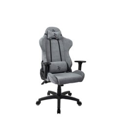 Arozzi - Torretta Premium Soft Fabric Ergonomic Gaming Chair - Ash - Alt_View_Zoom_11