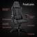 Alt View 16. Arozzi - Verona Signature Premium Soft Fabric Ergonomic Gaming Chair - Dark Grey - Blue Accents.