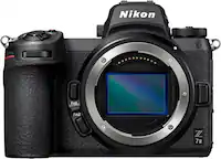 Nikon - Z 7 II 4k Video Mirrorless Camera (Body only) - Black - Front_Zoom