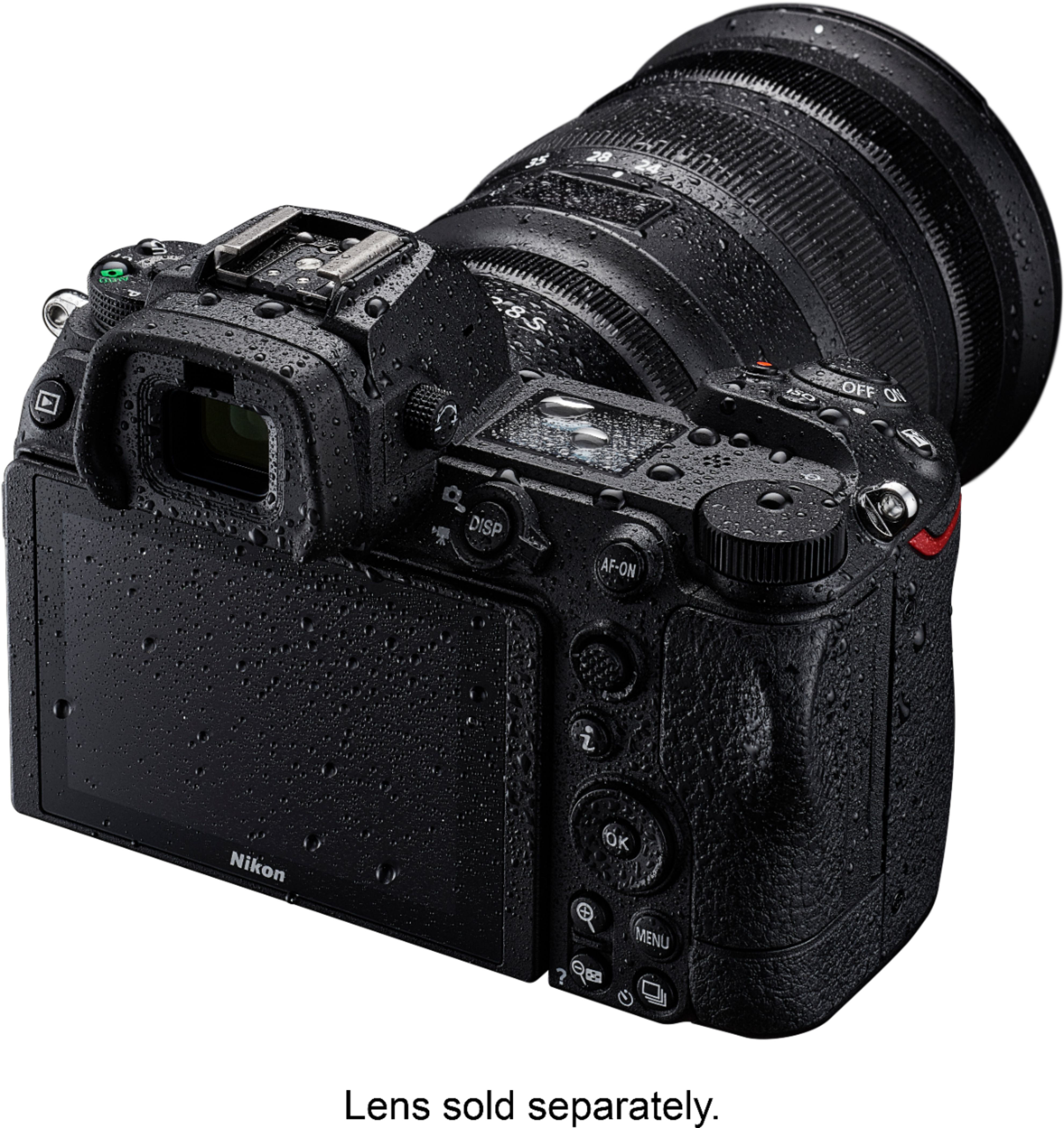 Angle View: Sony - Alpha 7S III Full-frame Mirrorless Camera (Body Only) - Black
