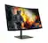 Angle. Acer - AOPEN 27HC5R Zbmiipx 27” Curved Full HD VA Gaming Monitor, 240Hz, Adaptive-Sync (Display Port & 2 x HDMI 1.4 Ports) - Black.
