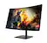 Left. Acer - AOPEN 27HC5R Zbmiipx 27” Curved Full HD VA Gaming Monitor, 240Hz, Adaptive-Sync (Display Port & 2 x HDMI 1.4 Ports) - Black.