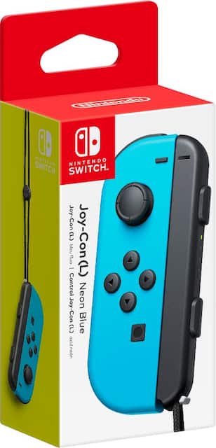 Nintendo Joy Con L Neon Blue HACAJLBAA Best Buy