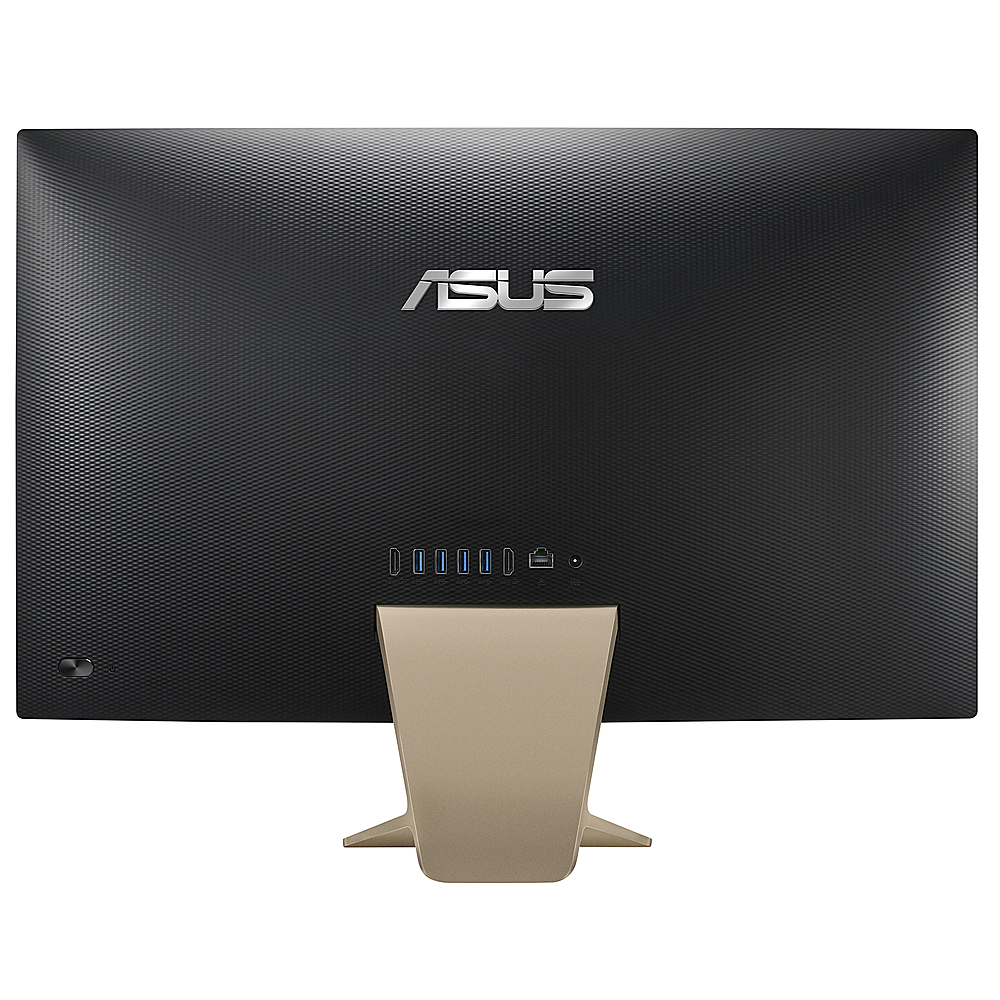 Back View: ASUS - 23.8" AIO Touch Screen Desktop - 8GB Memory - Ryzen 5 3500U - 512 Solid State Drive