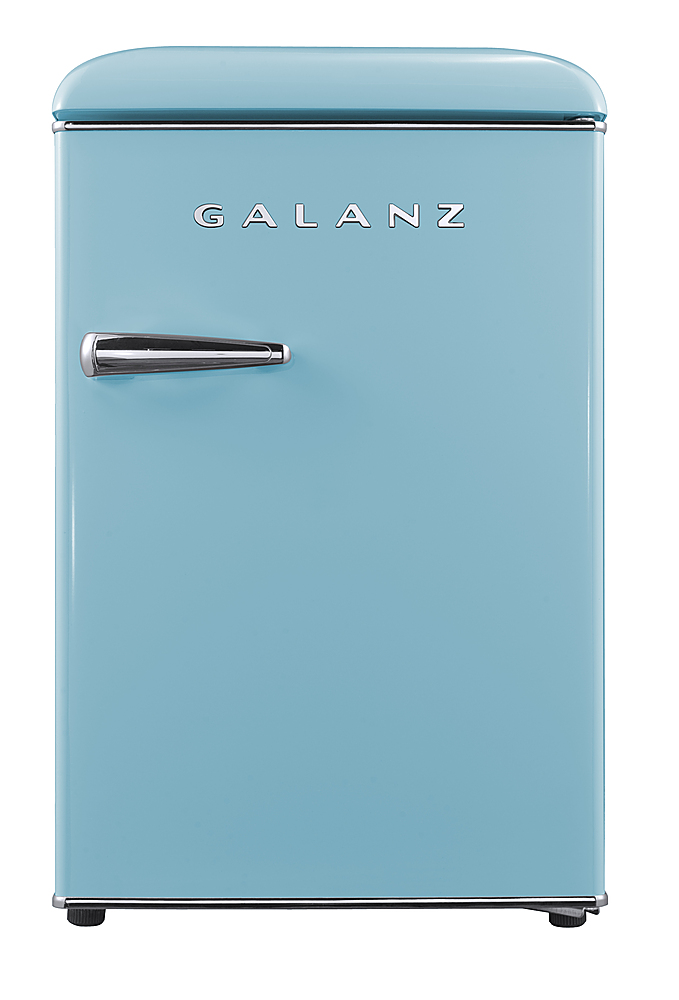 Customer Reviews: Galanz Retro 2.5 Cu. Ft Mini Fridge Blue GLR25MBER10 ...