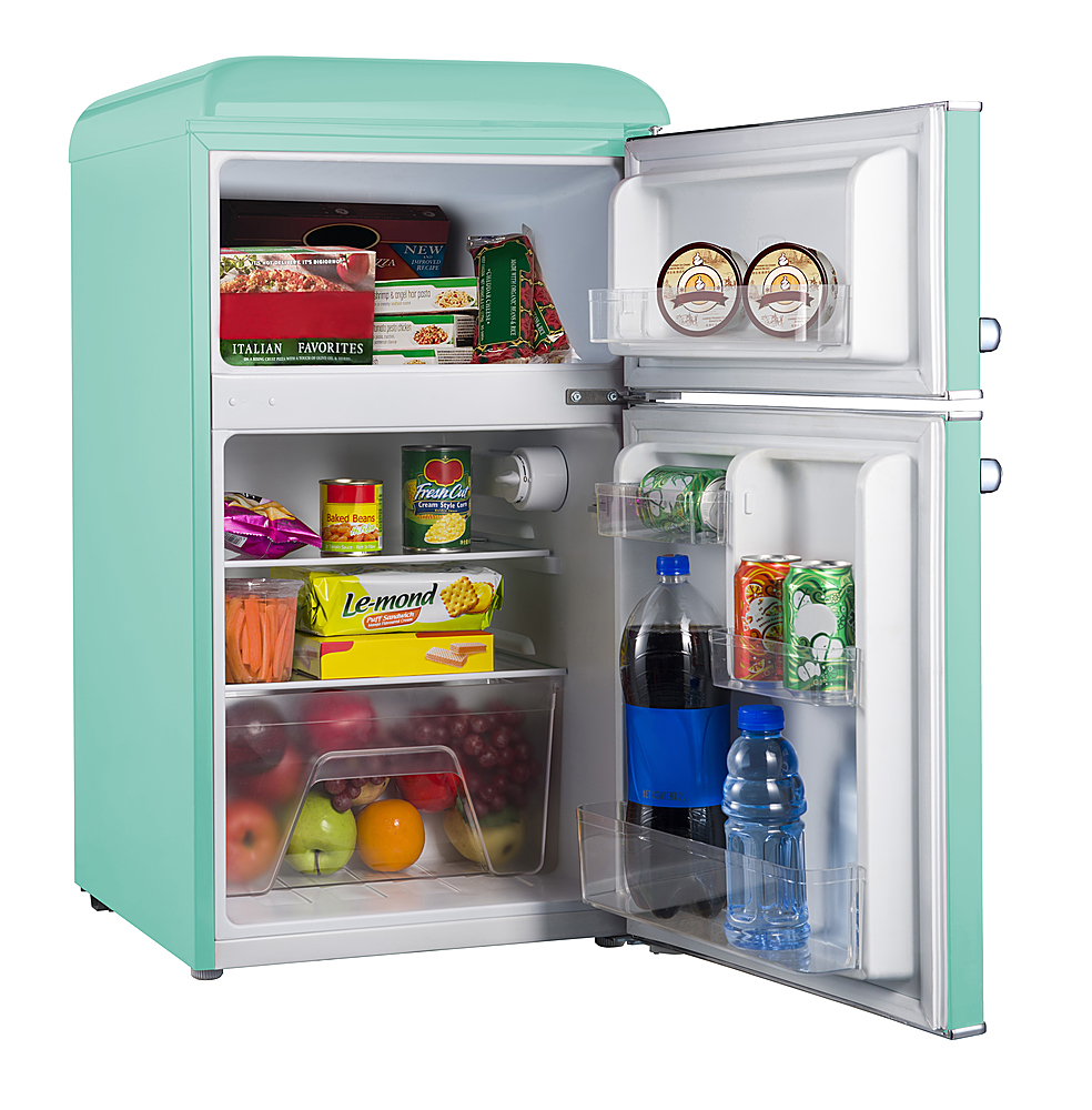 Galanz Retro 3.1 Cu. Ft Refrigerator Green GLR31TGNER - Best Buy