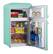 Alt View 12. Galanz - Retro 3.1 Cu. Ft Mini Fridge - Green.