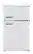 Front. Galanz - Retro 3.1 Cu. Ft Refrigerator - White.
