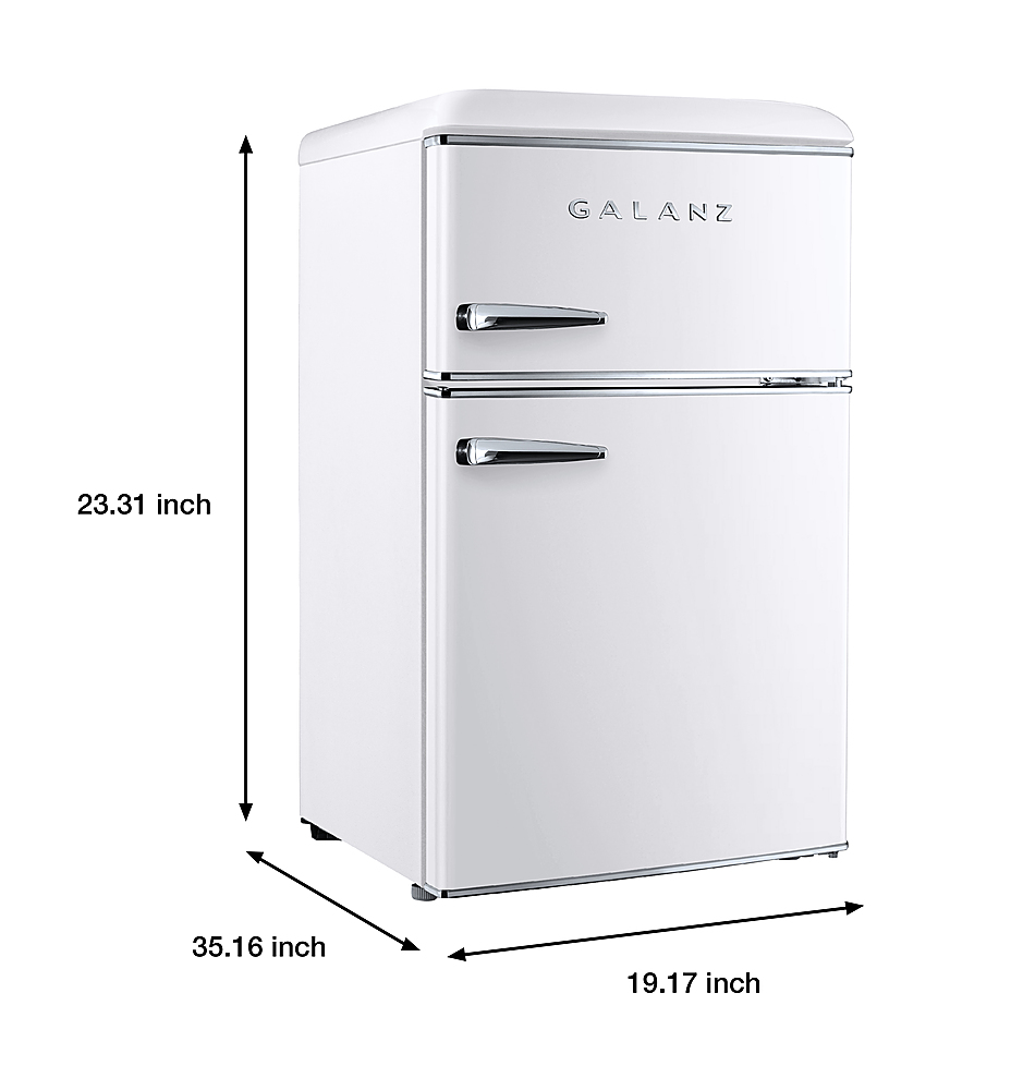 Galanz 1.7 Cu Ft Retro Mini Fridge, White, Estar - Refrigerators -  AliExpress