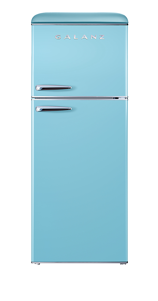 Galanz - Retro 10 Cu. Ft Top Freezer Refrigerator - Blue