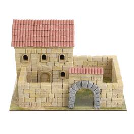 Wise Elk - French Country House Mini Brick Architecture Kit, 520 pcs - Multicolor