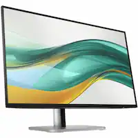 HP - 23.8" IPS LED FHD 100Hz Monitor (USB, HDMI) - Black/Silver - Front_Zoom