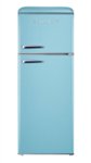 GLR76TWEER by Galanz - Galanz 7.6 Cu Ft Retro Top Mount Refrigerator in  Milkshake White