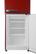 Alt View 3. Galanz - Retro 7.4 Cu. Ft Bottom Mount Refrigerator - Red.
